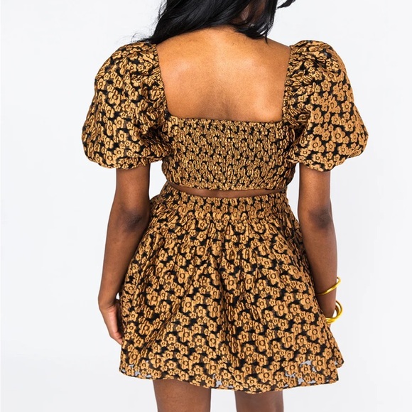 NWT Buddy Love Two-Piece Cutie Set Rum Raisen size small - Picture 2 of 7